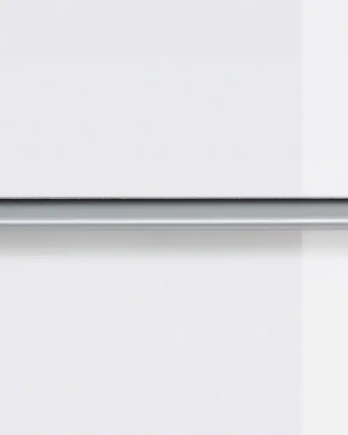 Armario Zele 104 cm de cuatro puertas roble wotan/blanco brillo