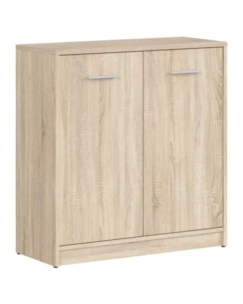 Armario Nepo Plus 80 cm de dos puertas roble sonoma