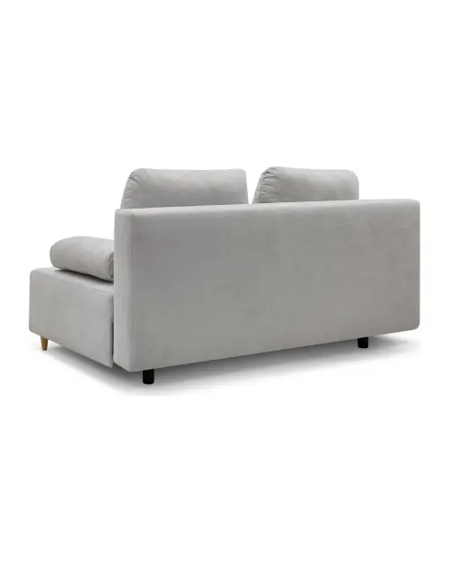 Three-seater sofa Sun with sleeping function and storage grey