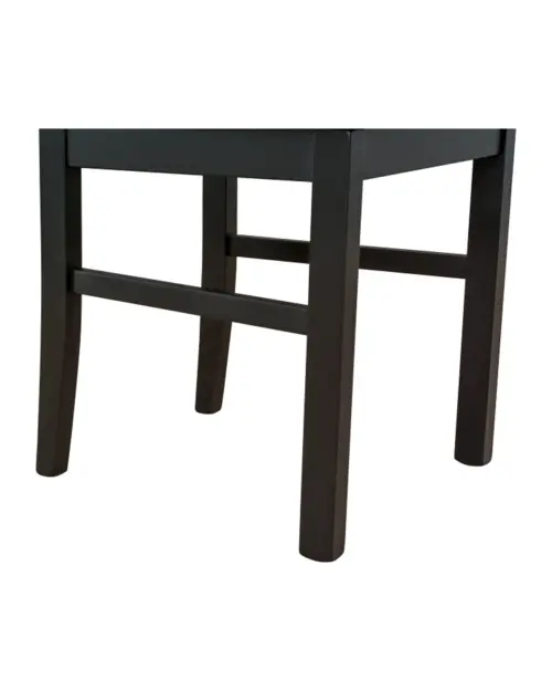 Upholstered chair Como black