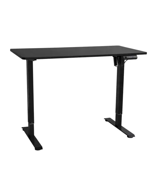 Escritorio gaming Emil 2 con regulación eléctrica 120 cm negro