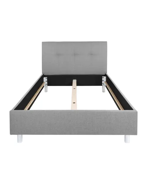 Upholstered bed Mala grey 120x200