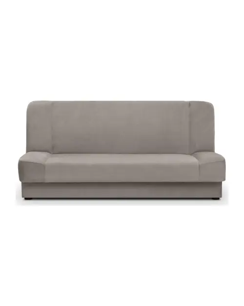 Trzyosobowa sofa z funkcją spania Lami z pojemnikiem taupe