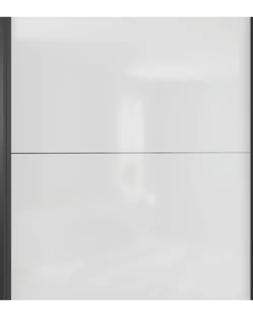 Armario de puertas correderas Tetrix 183 cm blanco brillo