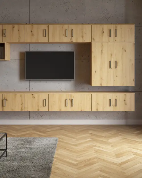 Armario MultiDo 80 cm de dos puertas atelier claro