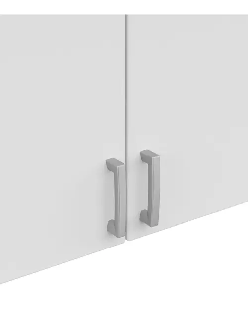 Wardrobe top unit Brando 136 cm with 3 doors artisan oak/white