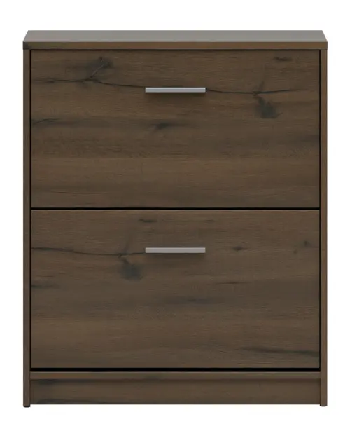 Zapatero Nepo Plus 70 cm con 2 puertas roble noble