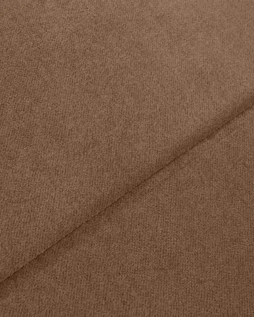 Трехместный диван Kamari раскладной с ящиком велюровый коричневый