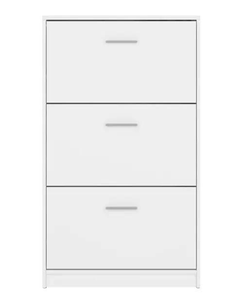 Zapatero Nepo Plus 70 cm con 3 puertas blanco