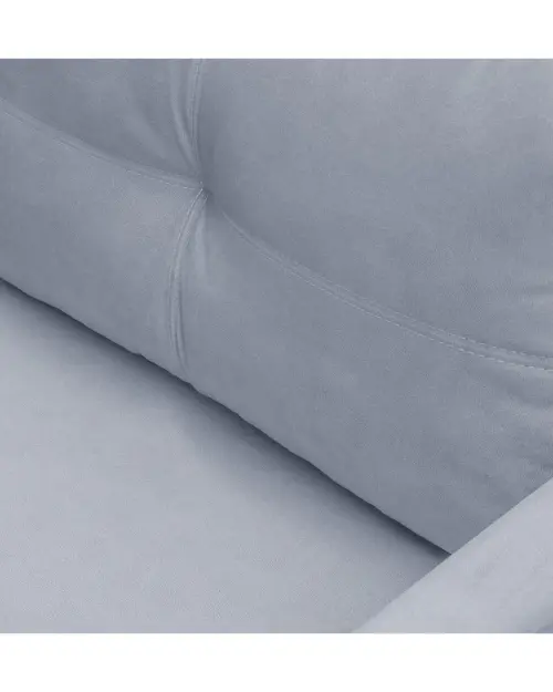 Диван односпальный раскладной Bunio с ящиком серый