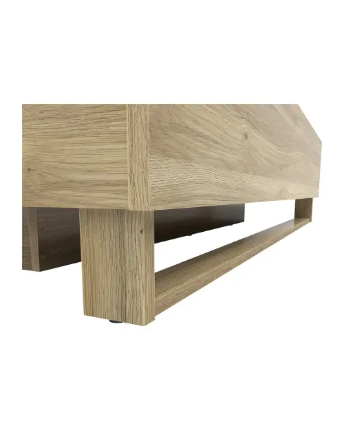 Кровать Dalva 160x200 с основанием и ящиком дуб маувелла/кашемир