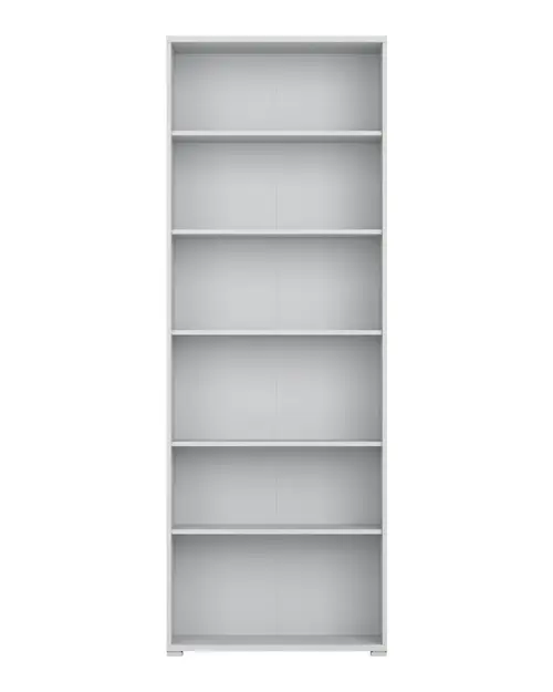 Estantería Office Lux 79 cm con 5 estantes gris