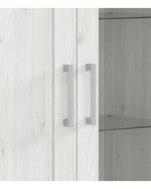 Vitrina Romance 93 cm con 2 puertas alerce sibiu claro