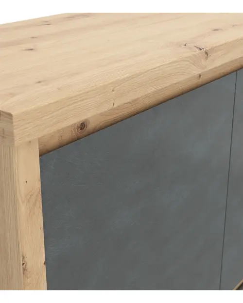 Mueble Larios 105 cm de cuatro puertas roble artisan/matera
