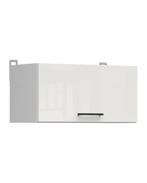 Armario de cocina superior Junona Line 60 cm abatible brillo tiza