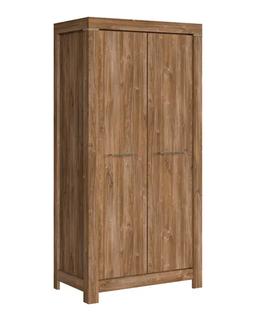 Armario de dos puertas Gent 98 cm roble stirling