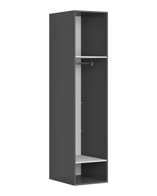Armario de una puerta Flex 50 cm grafito