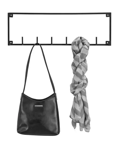 Colgador de pared Dora 50 cm negro