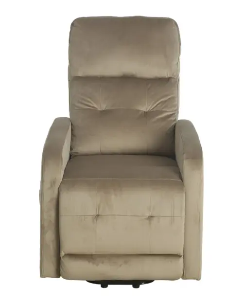 Tradycyjny fotel Grand z funkcją relax beżowy