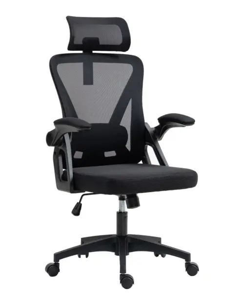 Silla giratoria Renova negra