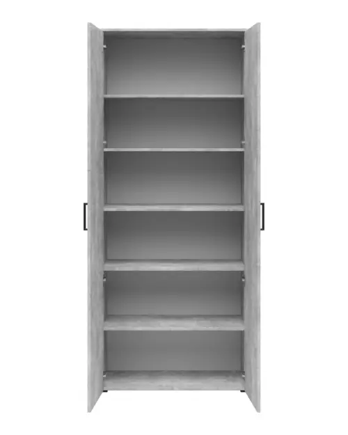 Estantería MultiDo 80 cm con 2 puertas atelier claro