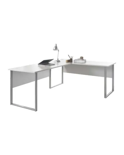 Escritorio de esquina Office Lux 223x170 cm gris claro