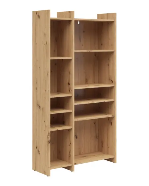 Estantería Benny 80 cm 8 estantes roble artisan