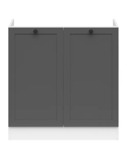 Mueble de cocina para fregadero Junona Line 80 cm grafito