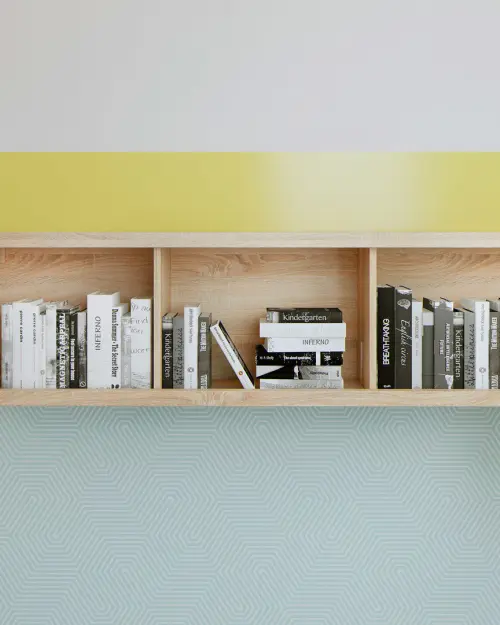 Armario colgante Kaspian 143 cm abierto roble sonoma