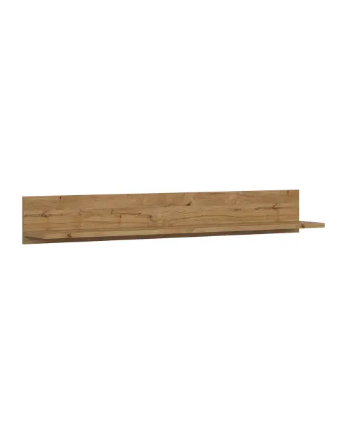 Estante de pared Holten 156 cm roble waterford