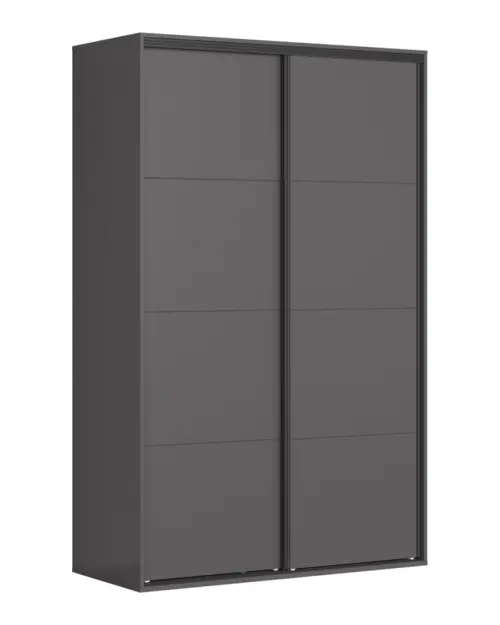 Szafa z drzwiami przesuwnymi Flex 150 cm grafitowa