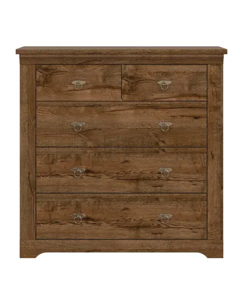 Patras 93 cm con 5 cajones roble april