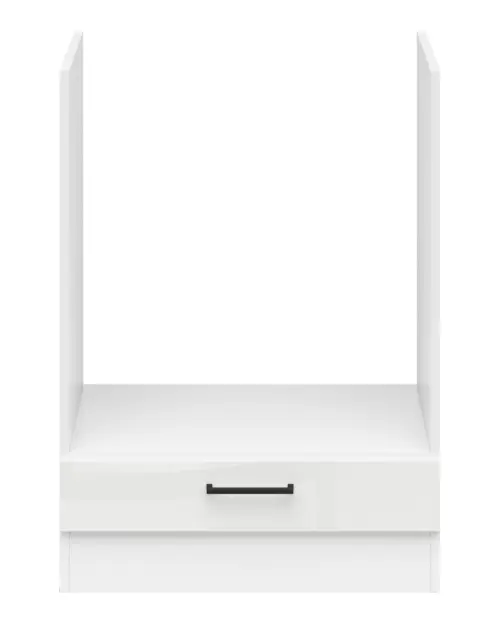 Mueble de cocina para horno encastrable Junona Line 60 cm brillo tiza