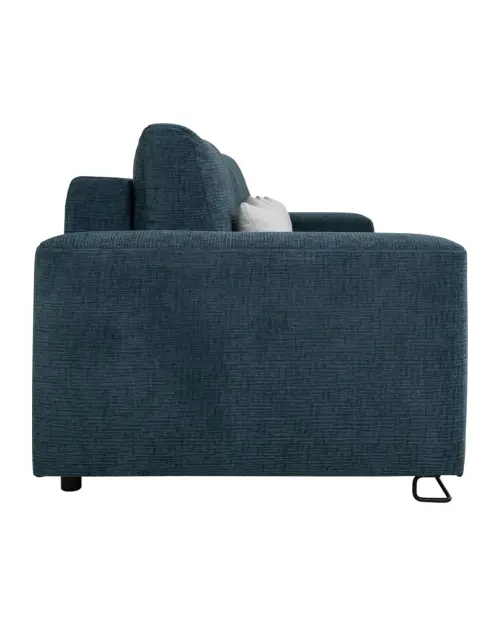 Диван трехместный Kizo раскладной бирюзовый