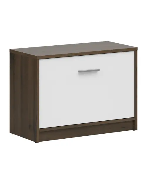 Zapatero Nepo Plus 70 cm roble noble/blanco