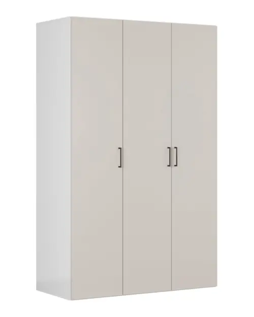 Modular wardrobe Flex 150 cm with 3 doors cashmere