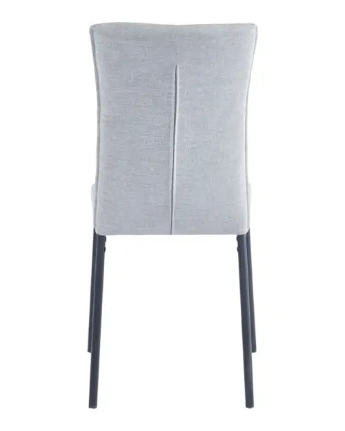 Silla tapizada Edla gris