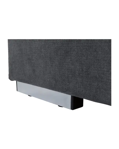 Тахта Rico с ящиком и регулировкой спинки серая