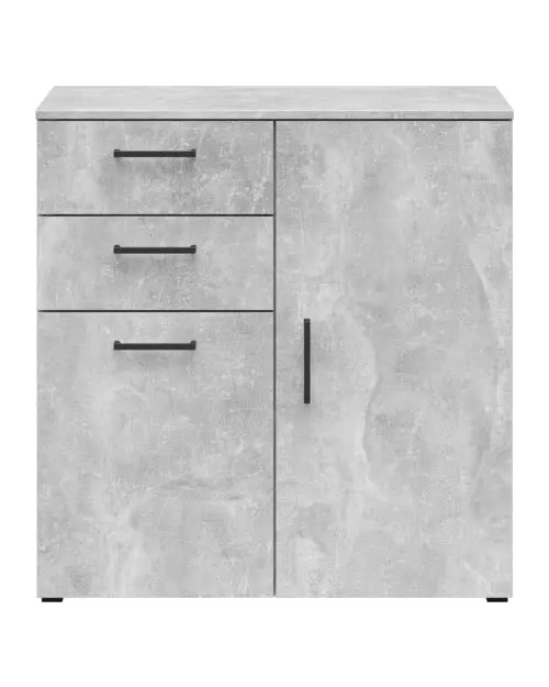 Cómoda MultiDo 80 cm con 2 puertas y 2 cajones atelier claro