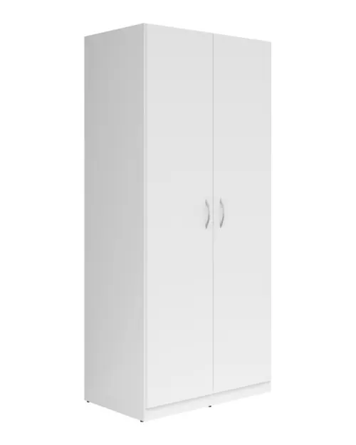 Two-door wardrobe Casao 91 cm white