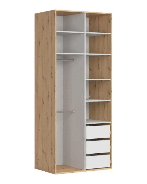 Szafa dwudrzwiowa Flex 100 cm dąb artisan