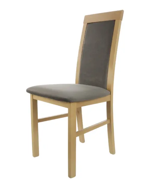 Стул мягкий Como коричневый