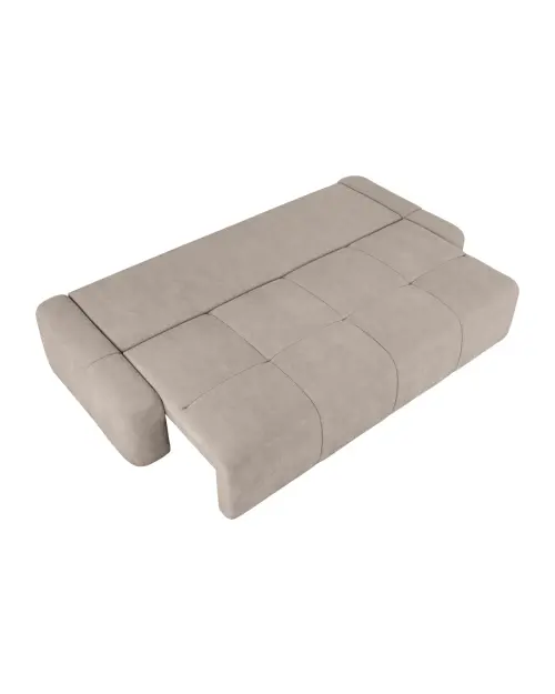 Диван трехместный Hello раскладной с ящиком taupe