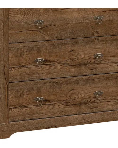 Patras 93 cm con 5 cajones roble april