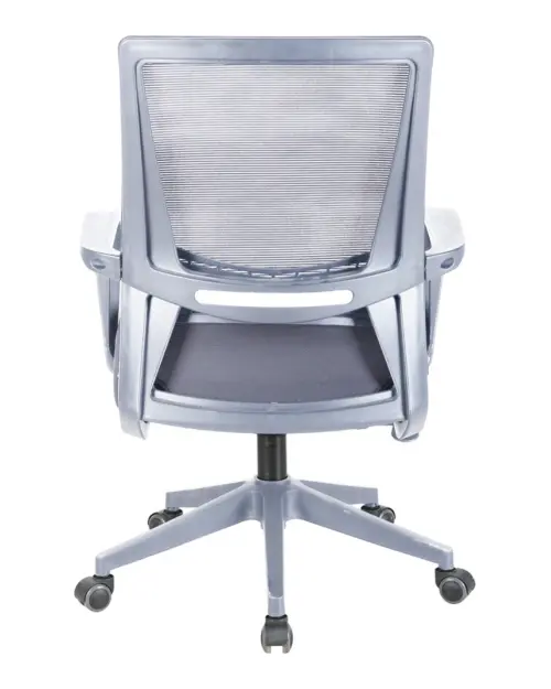 Sillón giratorio Ozi gris