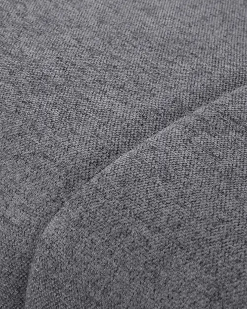 Sofá de dos plazas con función de cama y arcón POLI gris