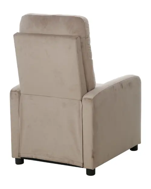 Tradycyjny fotel Monti z funkcją relax beżowy