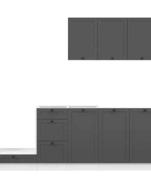 Zestaw kuchenny Junona Line 300 cm grafit