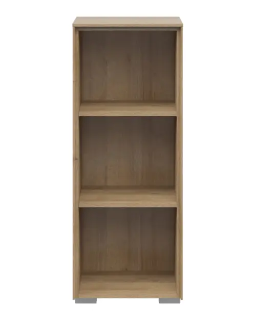 Estantería Nevada 43 cm con 2 estantes roble riviera