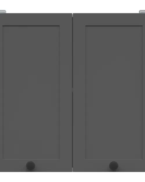 Armario de cocina superior Junona Line 60 cm de dos puertas grafito